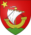 Blason ville fr Bouin (Vendée)